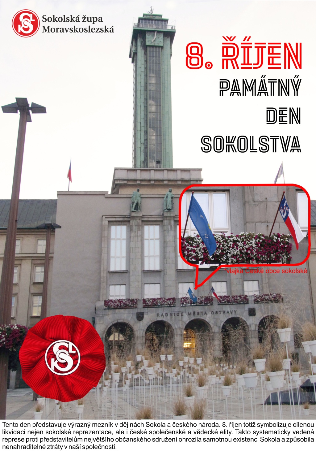 Památný den sokolstva v Ostravě